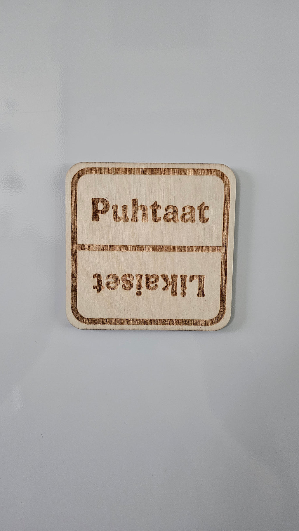 Puhtaat - Likaiset magneetti astianpesukoneeseen
